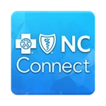 blue connect mobile nc android application logo